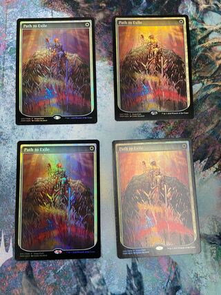 4枚セット 流刑への道　MagicFest  foil