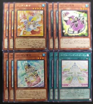 ペンギン 各3枚セット ペンギン勇士 バースト・オブ・デスティニー