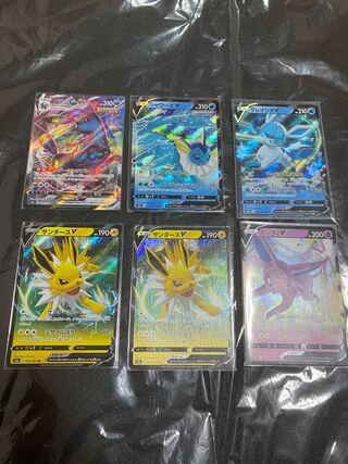 イーブイヒーローズまとめ売り ブラッキー グレイシア サンダース エーフィ