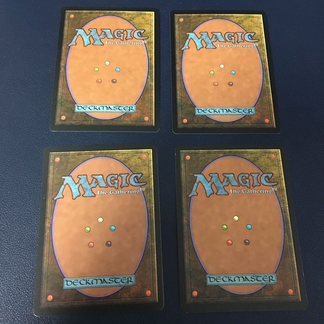 Set of 4] Fling Common 82/143 Strong Hold