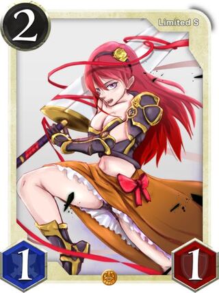 【Sカード】赤髪の聖騎士 天使Ver.