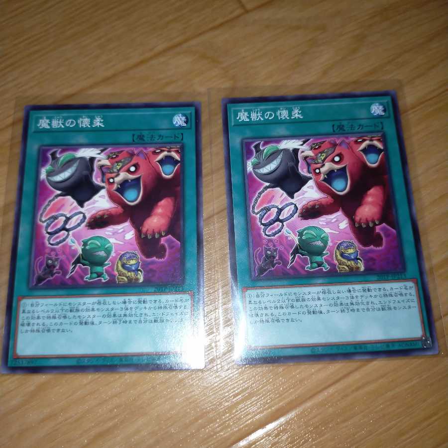 魔獣の懐柔　ノーマル2枚セット
