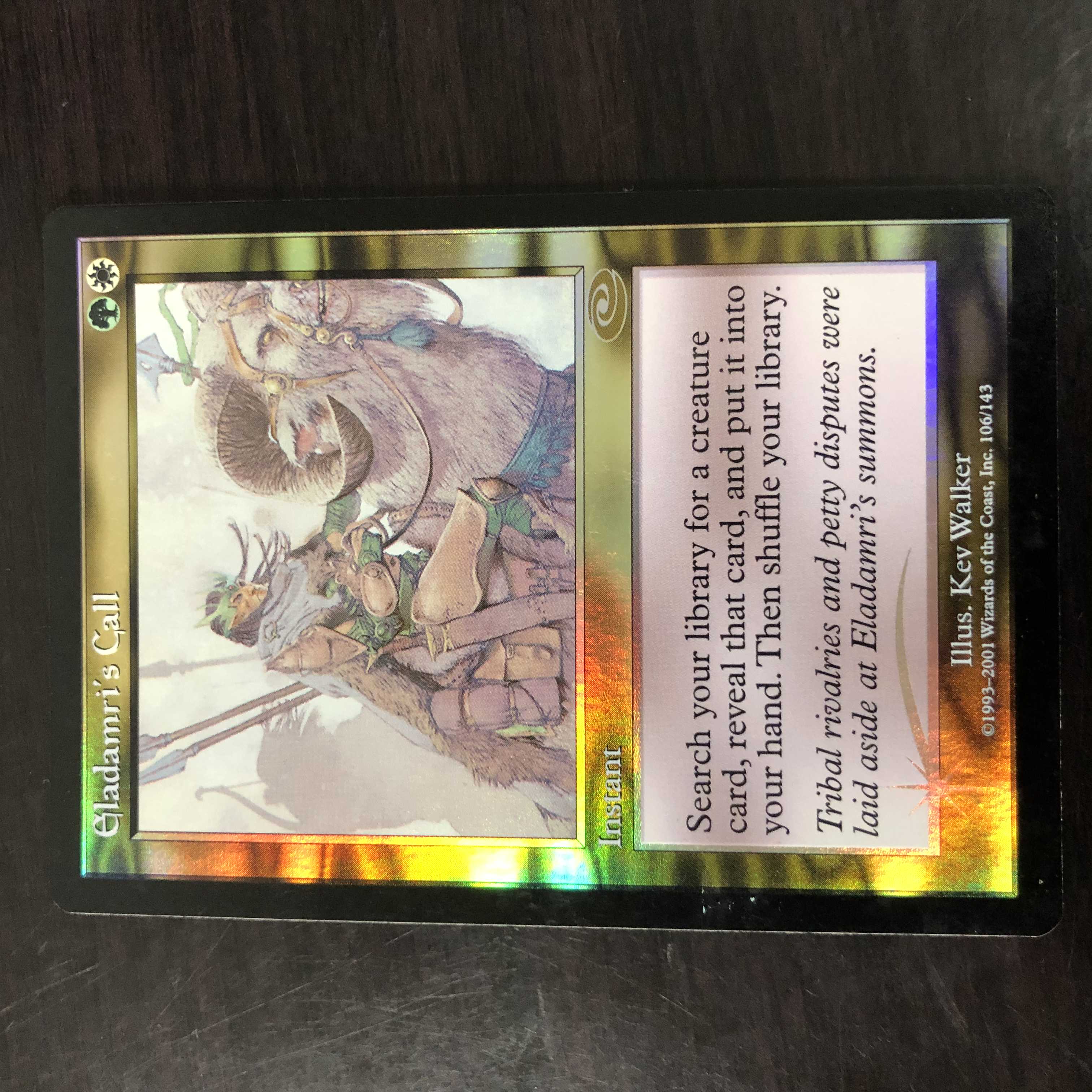 エラダムリーの呼び声 foil