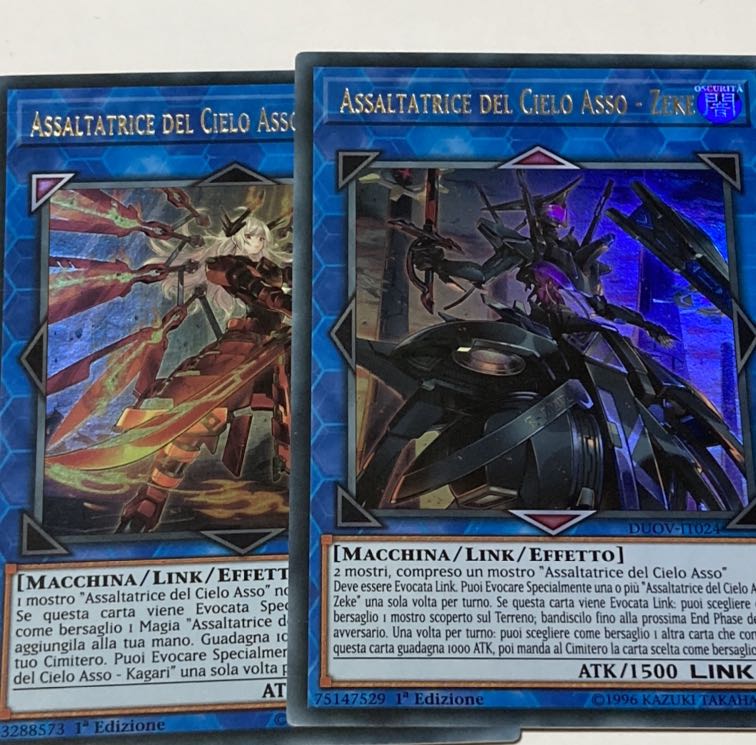 Sky Striker Ace - Zeke Cagalli Italian Edition EU Edition