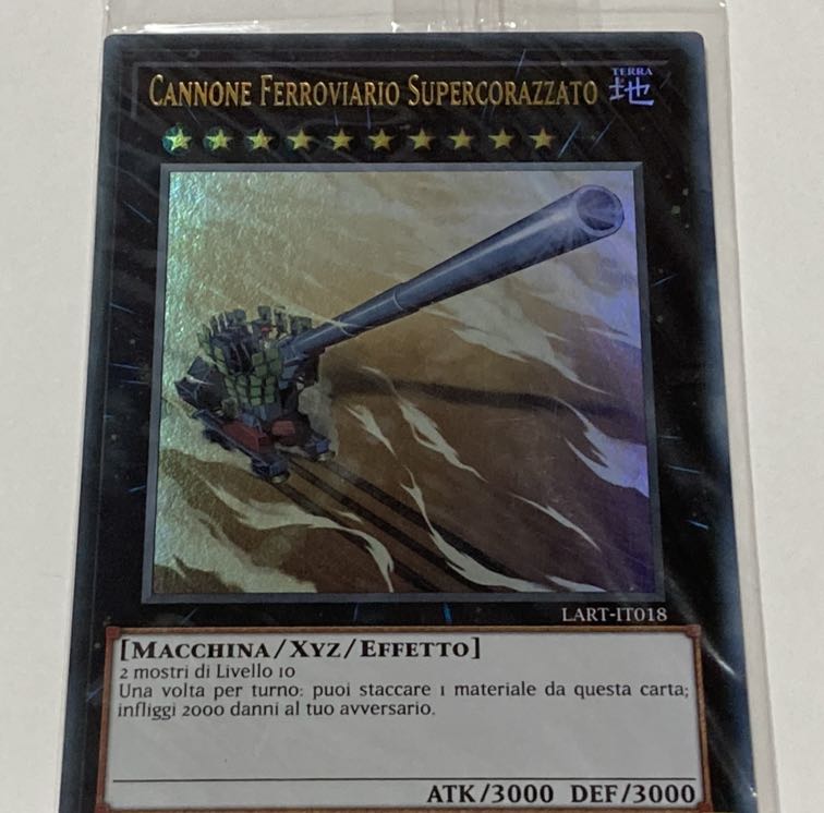 Superdreadnought Rail Cannon Gustav Max Italian edition EU edition lost art