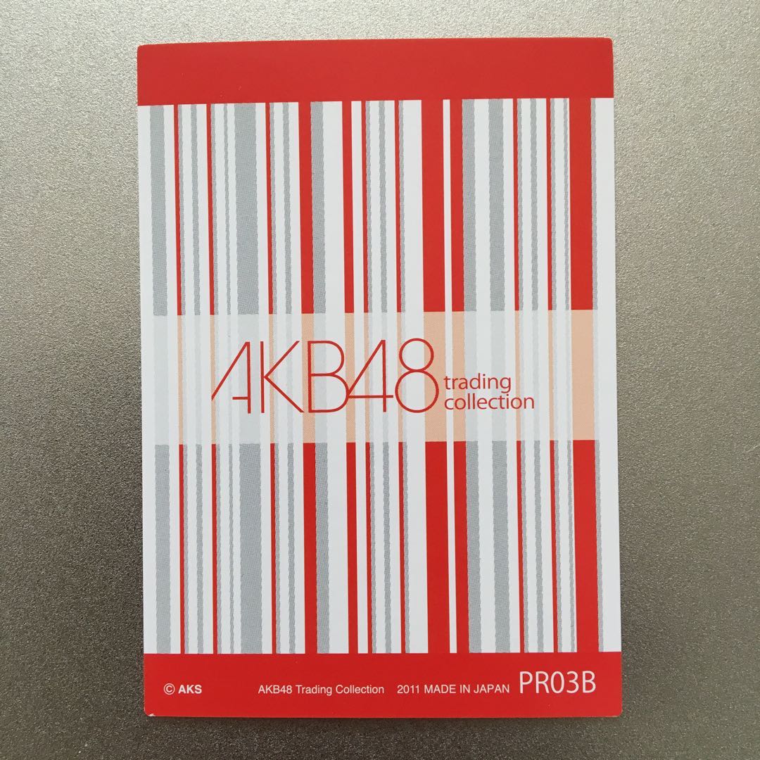 AKB48 トレーディングカード 篠田麻里子 PR03Bの通販 苺猫々