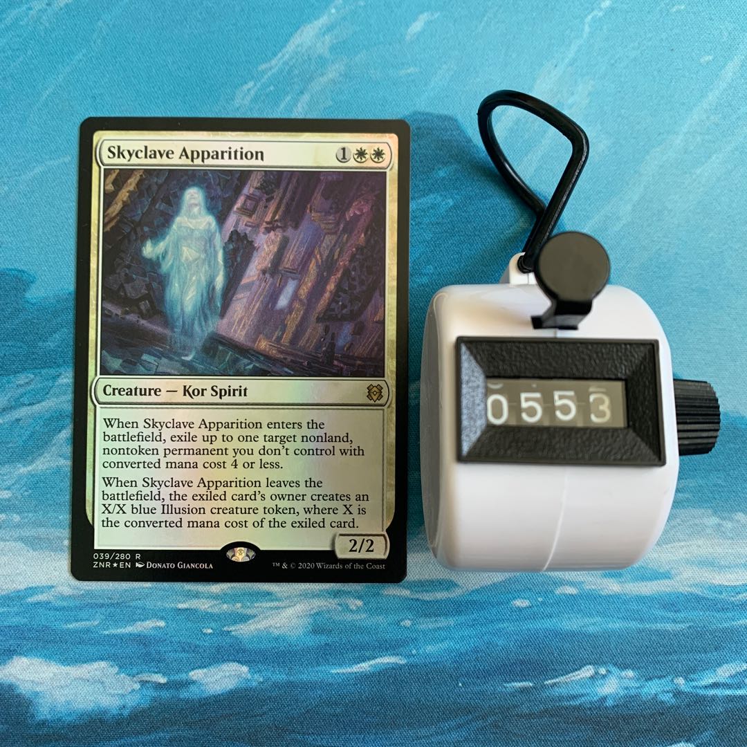 MTG foil 4 sheets Skyclave Apparition