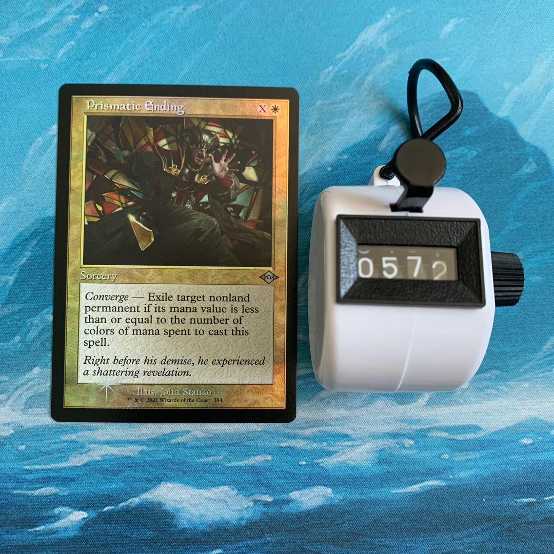 MTG foil Prismatic Ending