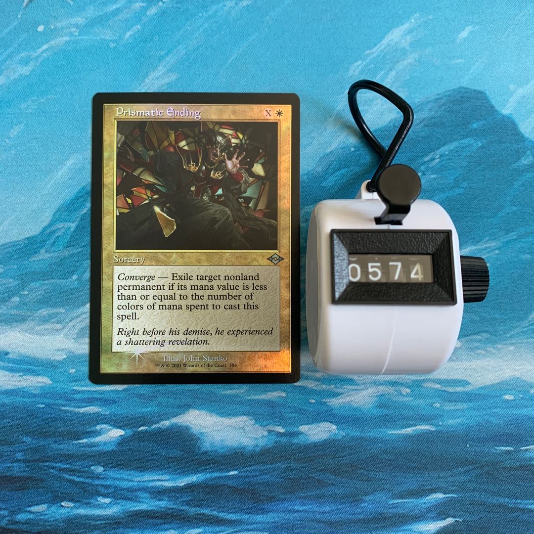 MTG foil Prismatic Ending