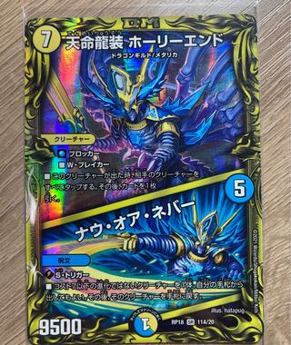 天命龍装 ホーリーエンド｜ナウ・オア・ネバー(20thレア仕様)