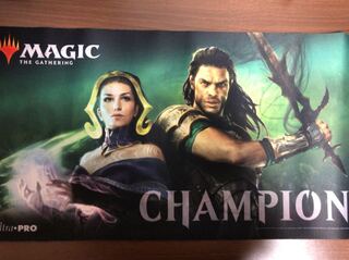 MTG Playmat Liliana Gideon Lantern Wars