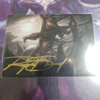 シャドリクス・シルバークイル イラストカード 箔押し