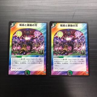 呪術と脈動の刃 2枚