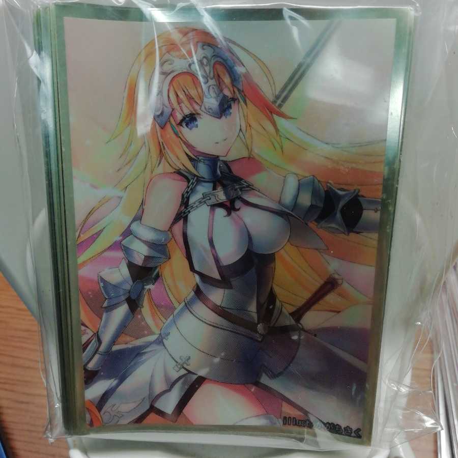 フェイト ジャンヌ オルタ スリーブの通販 黒色 プロフ確認必須 Magi トレカ専用フリマアプリ