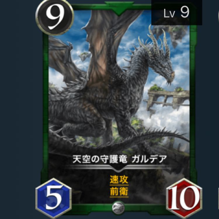 天空の守護竜 ガルデア lv.9