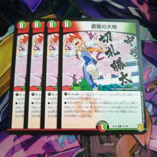 蒼龍の大地　4枚