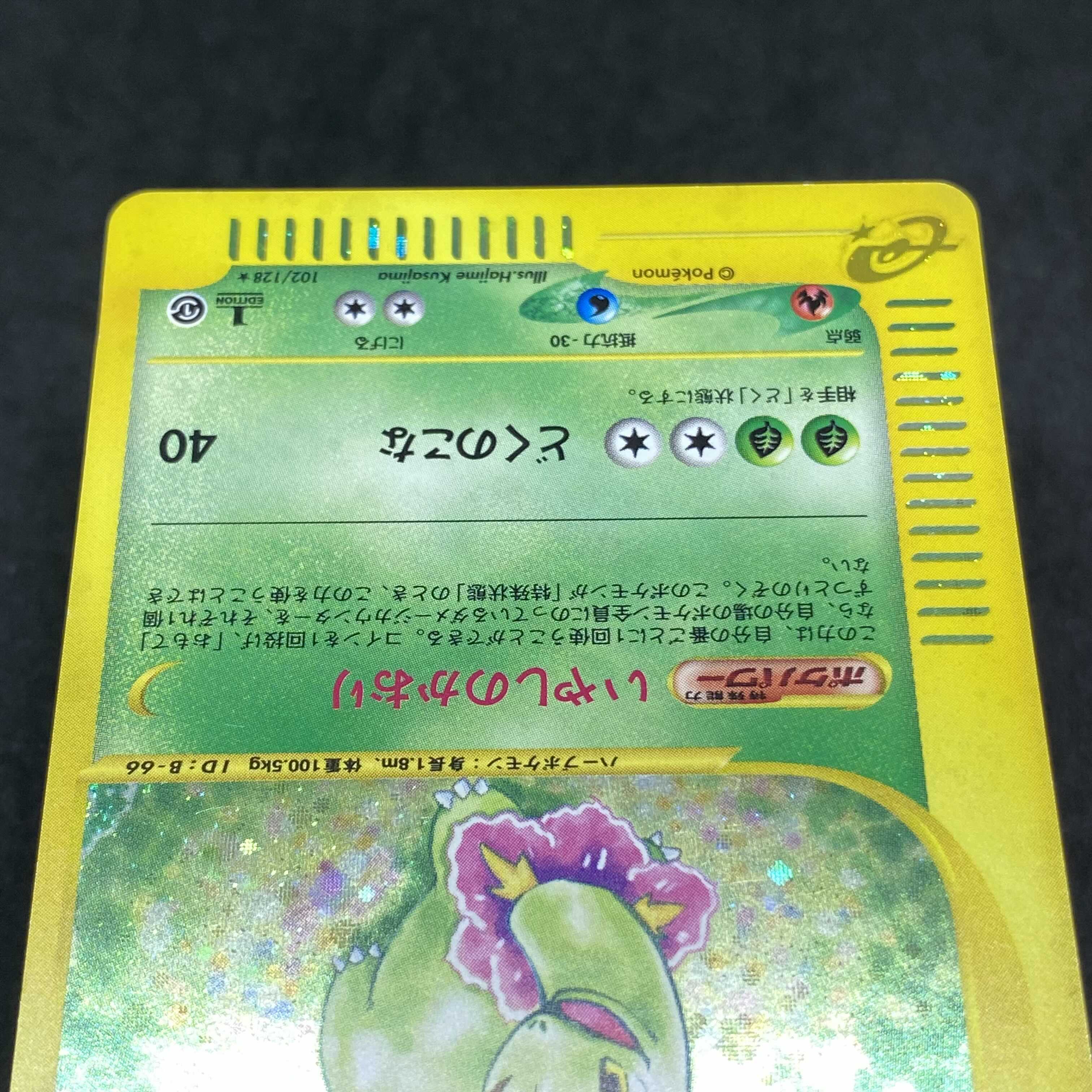 ポケモンカードe メガニウム 1st edition