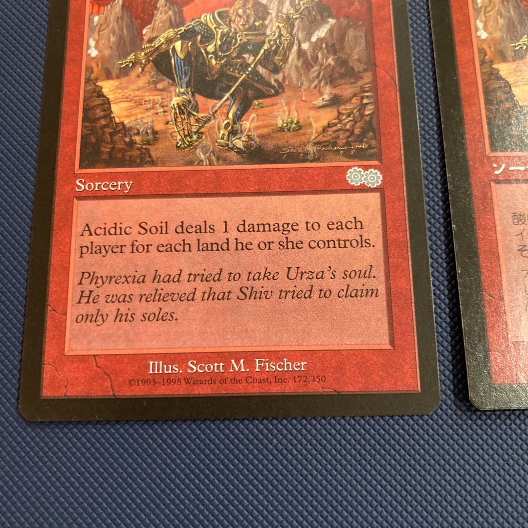 Acidic Soil Acidic Soil, beautiful English version, Japanese version, set of 2