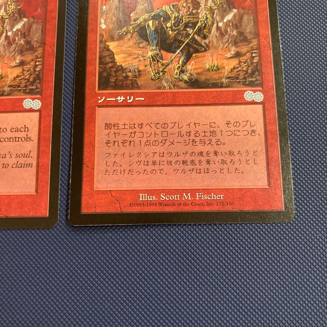 Acidic Soil Acidic Soil, beautiful English version, Japanese version, set of 2