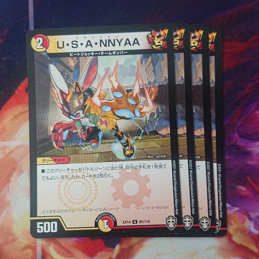 U・S・A・NNYAA 4枚