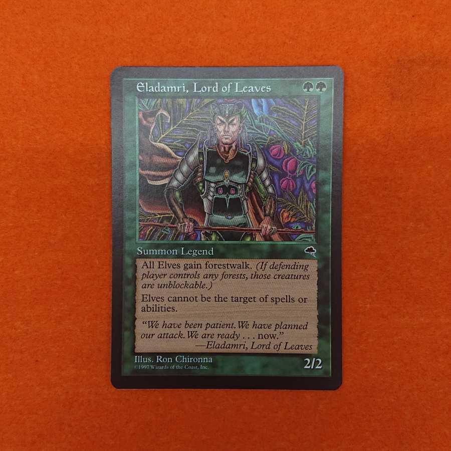 MTG Elladamley, King of the Leaves English edition