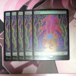 森 secret lair Foil　5枚