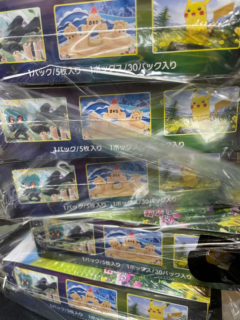 拡張強化パック　イーブイヒーローズ　5box　シュリンク付き