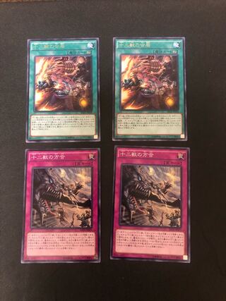 Multiple purchases at the same time, shipping discount Yu-Gi-Oh Zoodiac Barrage Zoodiac Combo Set of 2
