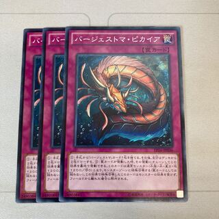 遊戯王　バージェストマ・ピカイア ノーマル　3枚特価品