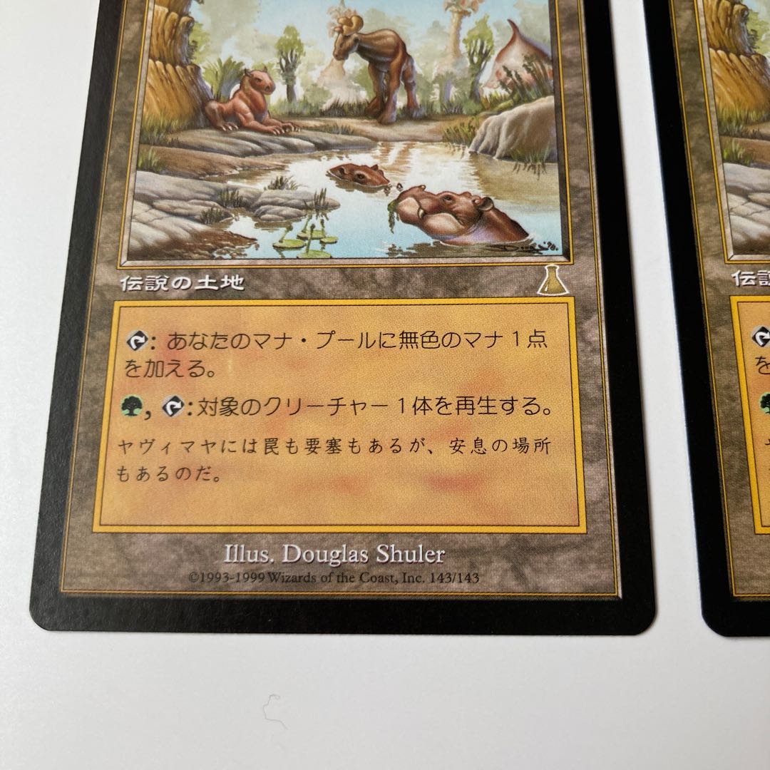 ヤヴィマヤのうろ穴　日本語版2枚セット