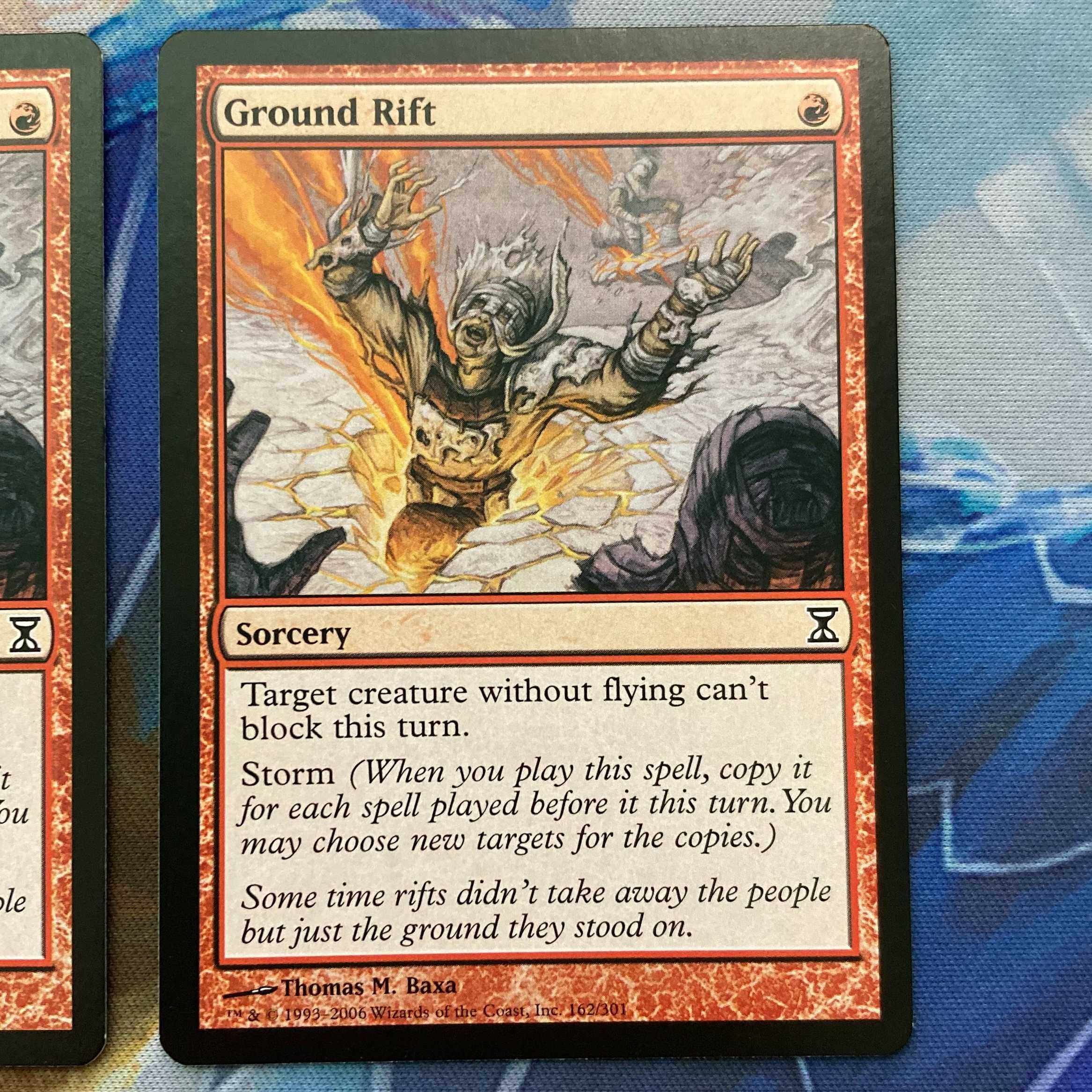 MTG "TSP" Ground Rift/Ground Rift English Set of 4