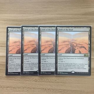 【MTG】死者の原野 英語 4枚set 【パイオニア】