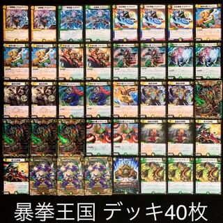 デュエマ No.759 ガチ構築 暴拳王国 デッキ40枚