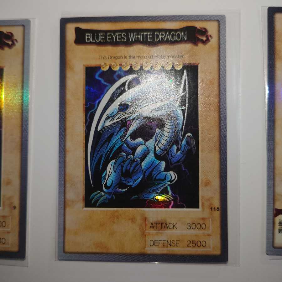 バンダイ版　青眼の白龍、死者蘇生、時の魔術師、六芒星の呪縛