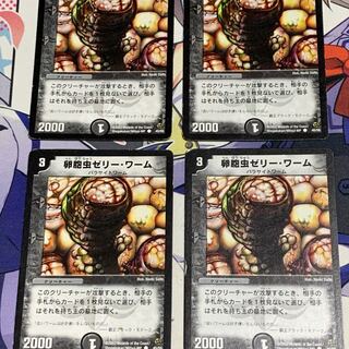 ゼリーワーム4枚＋カオスワーム4枚