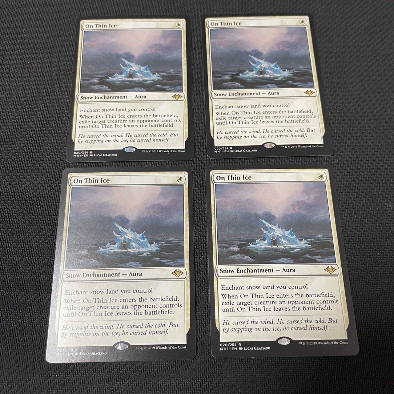 薄氷の上 英語版 4枚