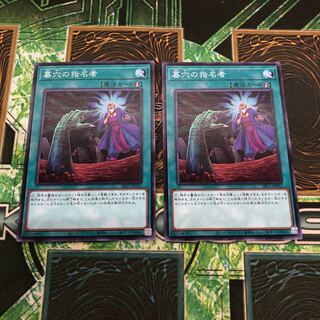 墓穴の指名者 ノーマル2枚セット