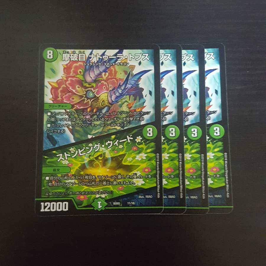 ナトゥーラトプス 4枚