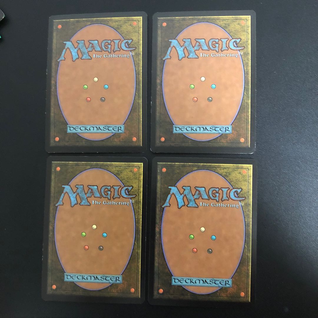 目くらまし　日本語2・英語2　計4枚セット