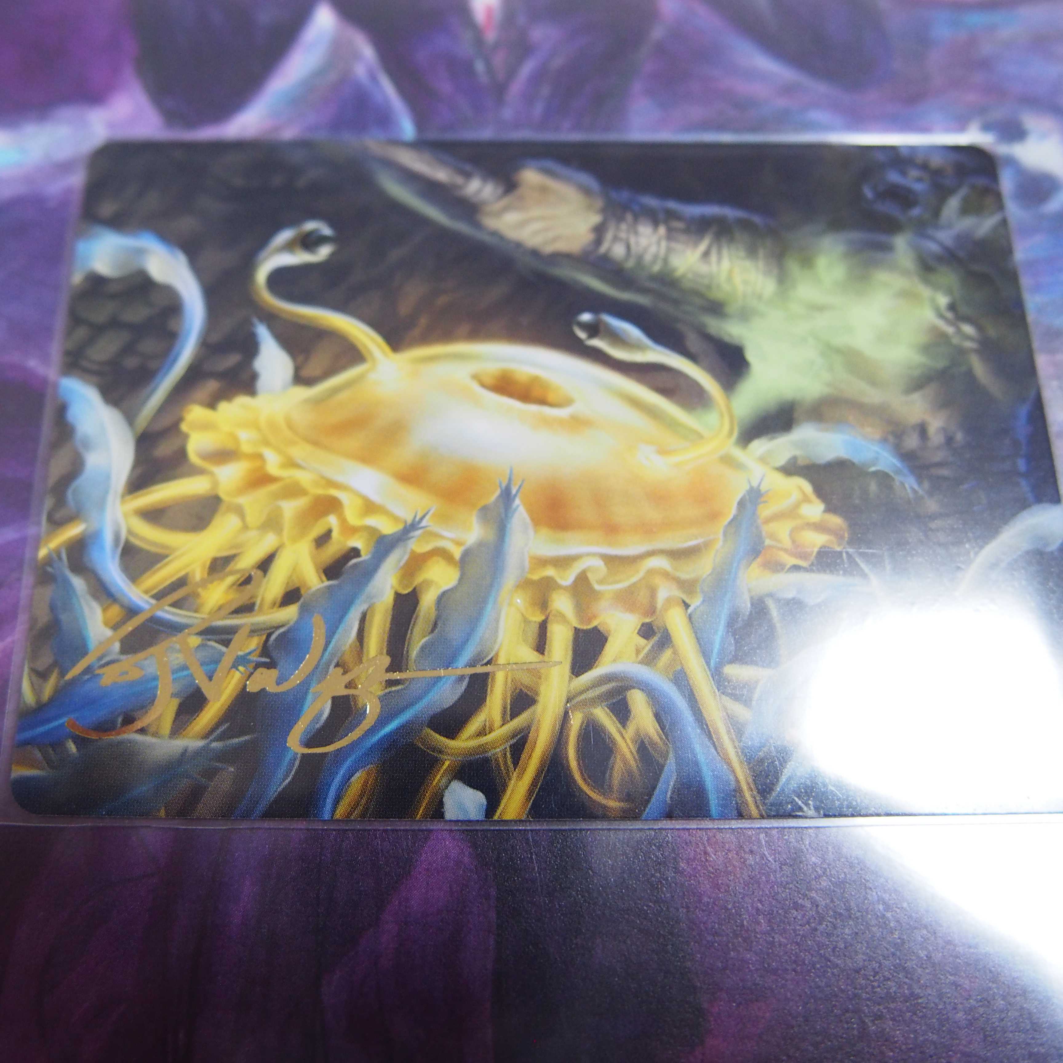 フランフ イラストカード 箔押し 1枚