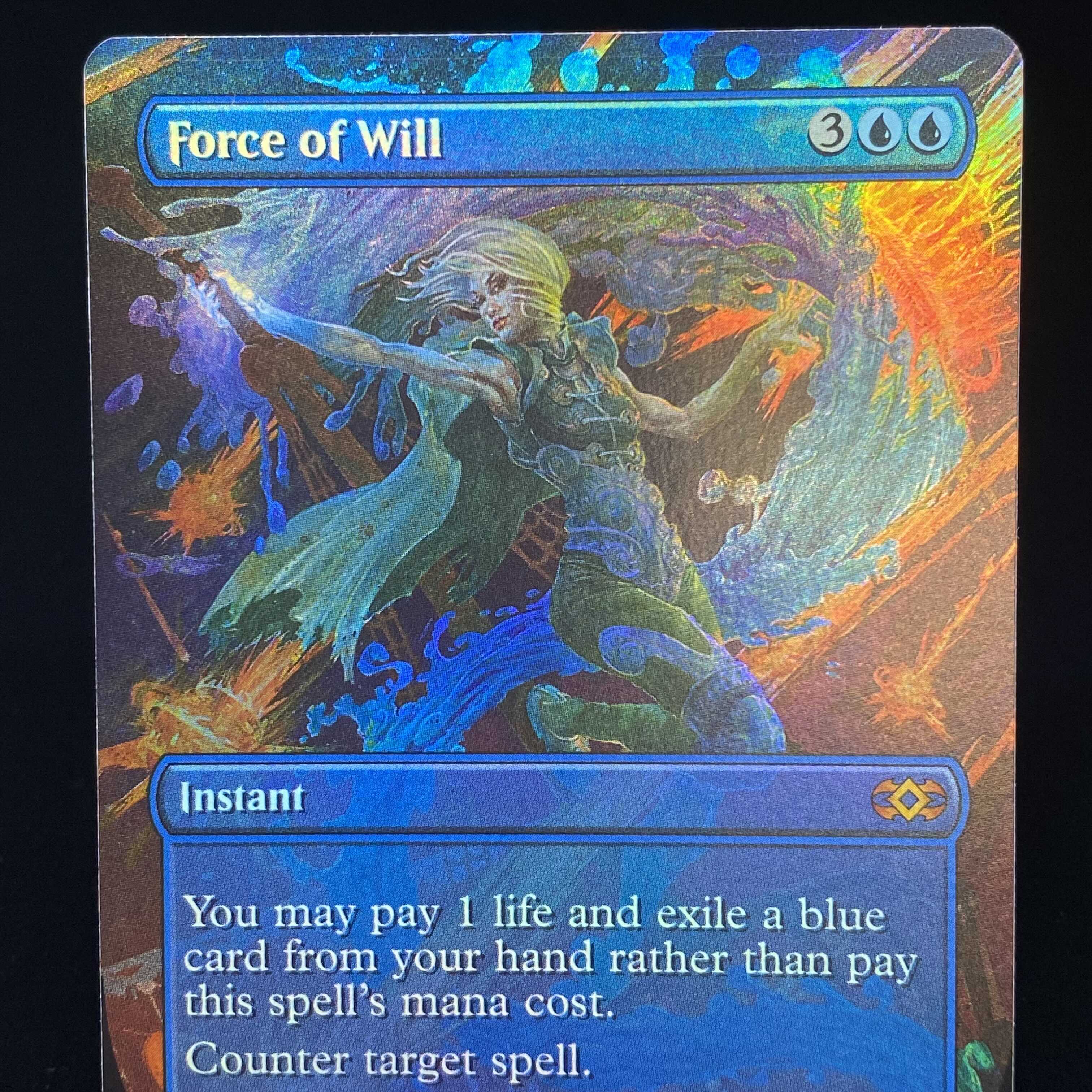Force of Will English Extended Art foil 2XM force of will