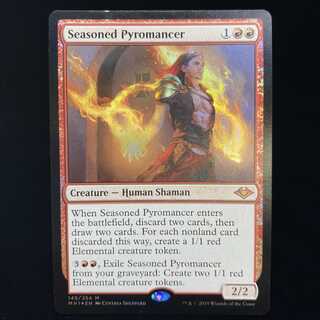 Seasoned Pyromancer English version foil MH1
