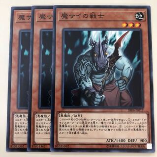 魔サイの戦士 3枚