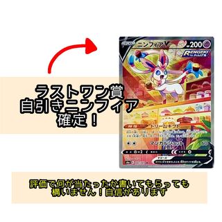 10口分 ラストワン賞はニンフィアSA