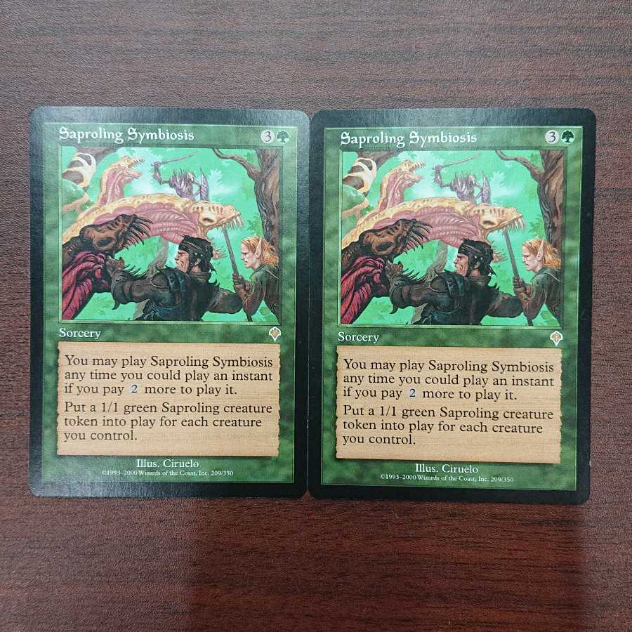 MTG Saproling Symbiosis English 2-card set