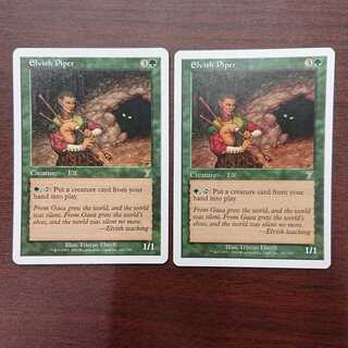 MTG Elvish Piper English [7ED] Set of 2