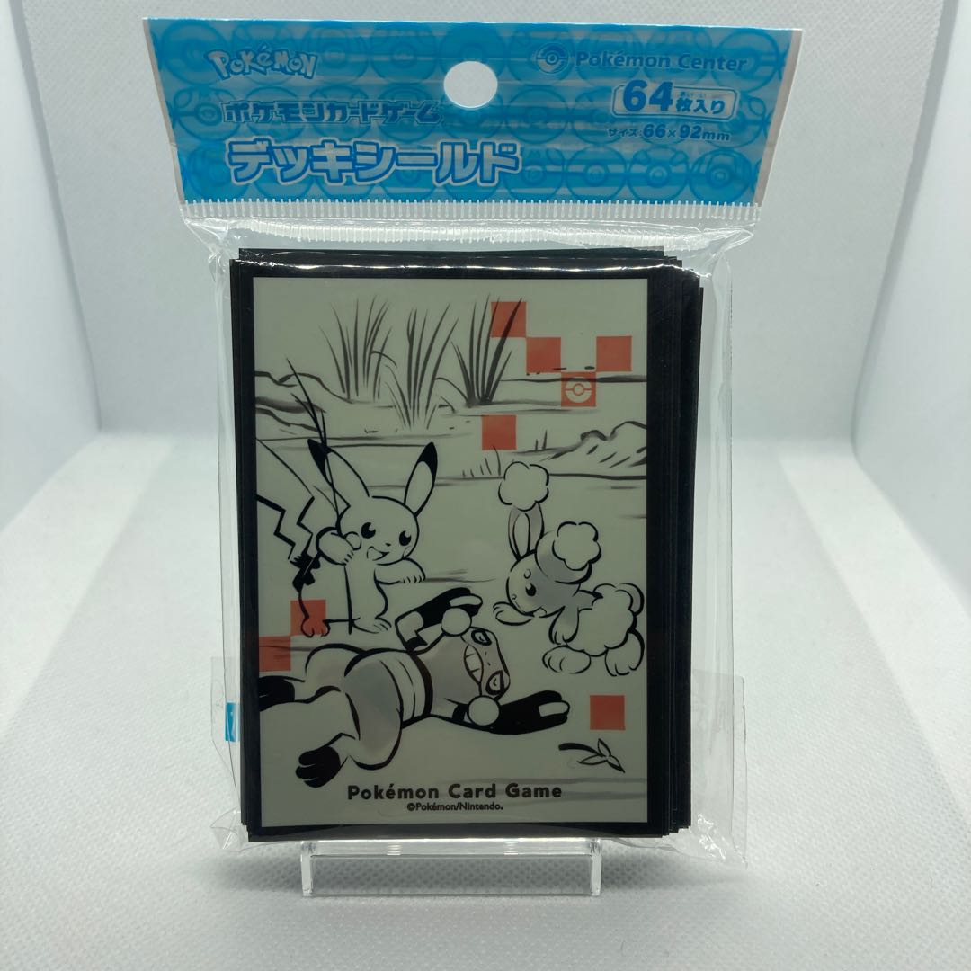 新品未開封 ぽけもん戯画 スリーブ
