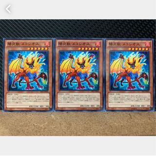 【ぽぽたん】遊戯王 1966 陽炎獣 メコレオス 3枚 ノーマル