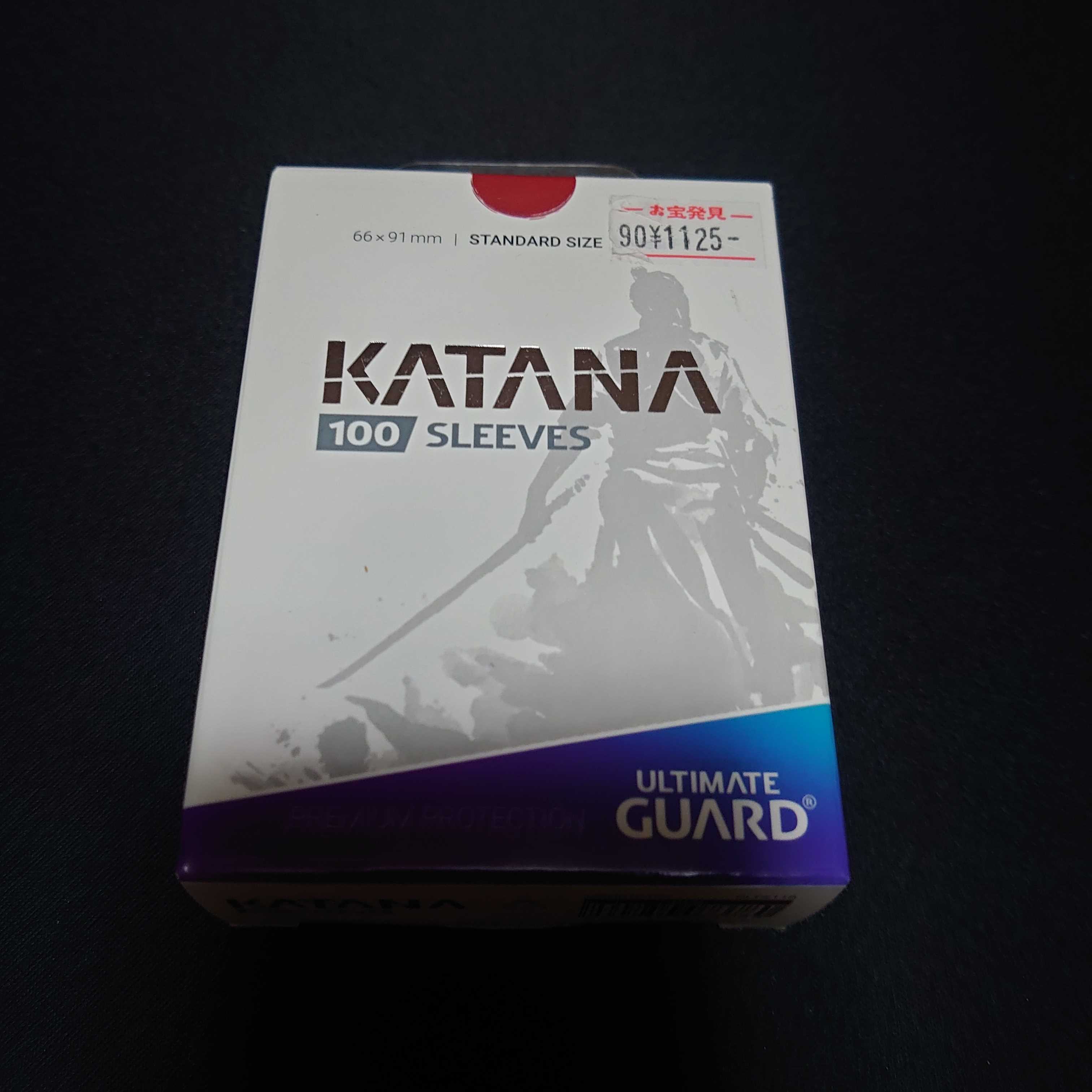 KATANAスリーブ 赤 カタナ