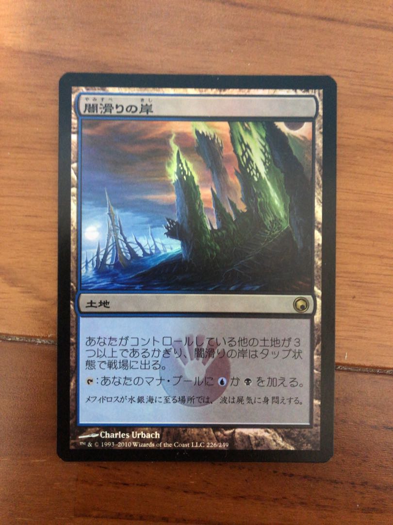 闇滑りの岸　foil